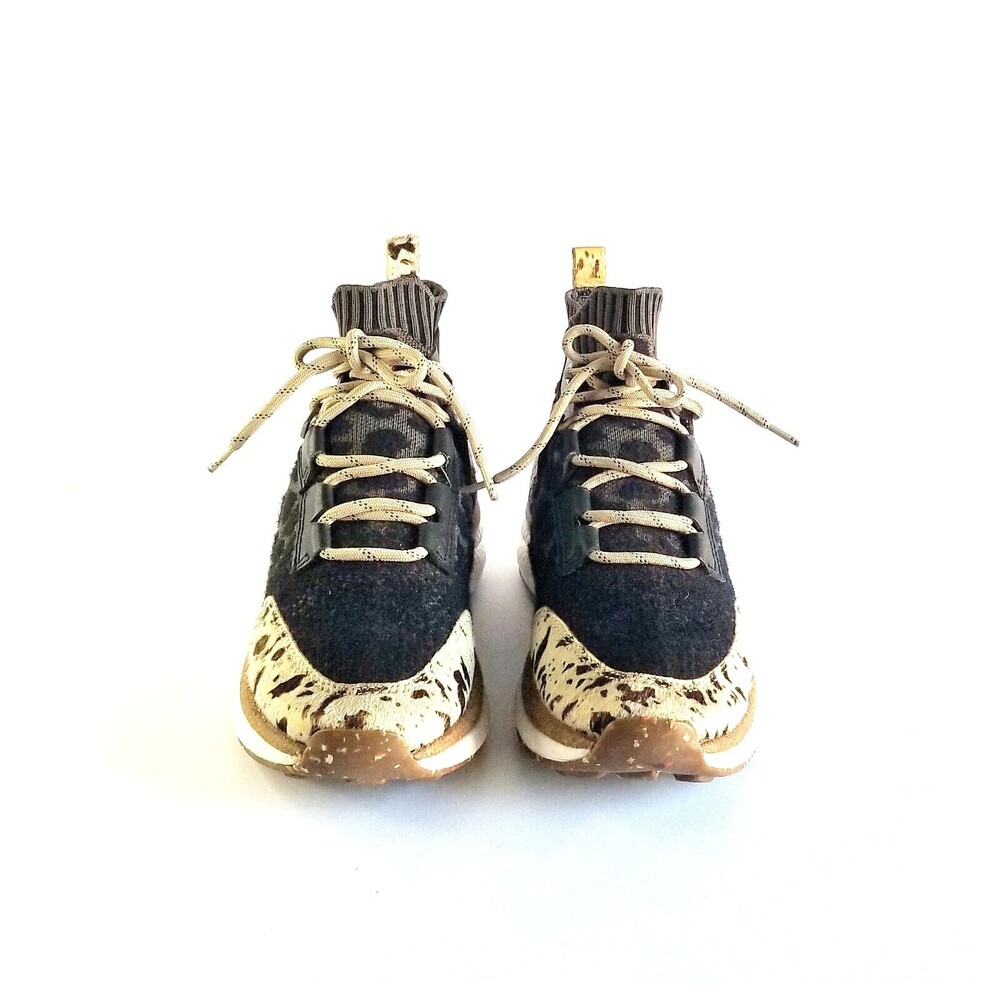 OTBT Women's Hybrid High Top Sneakers Animal Print Sz 7 Calf Hair Outdoor Travel - Picture 7 of 14